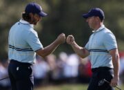 Golf-Europe’s ‘Fleetwood Mac’ duet make sweet music again at Ryder Cup