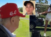 Kai Trump gives rare behind-the-scenes glimpse of golf day with grandpa Donald Trump